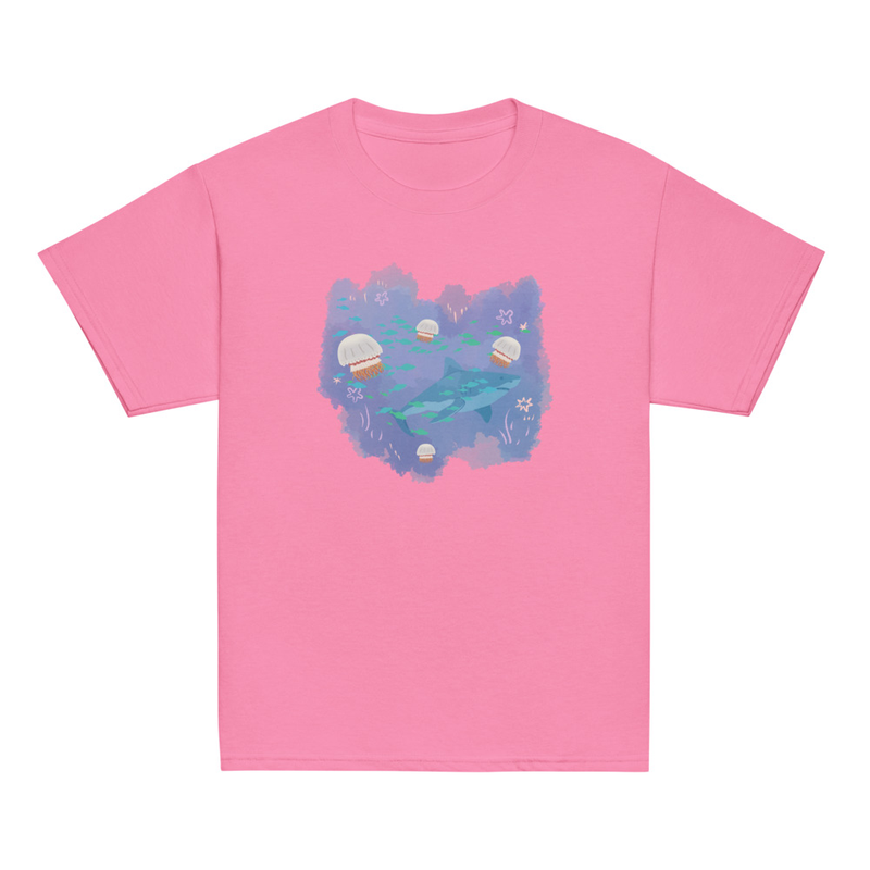 Kid Designs Ocean by Callum Youth Tee