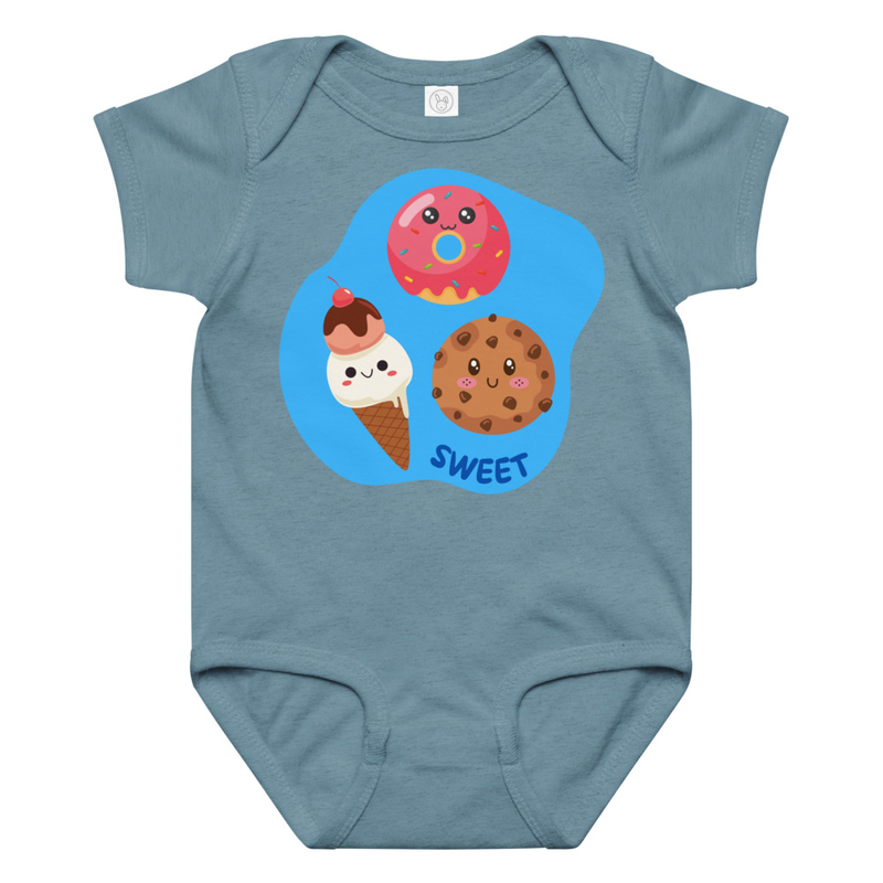 Kid Designs Sweet by Aiden Baby Bodysuit