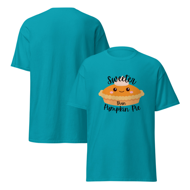 Thanksgiving Sweeter than Pumpkin Pie Adult Unisex Tee