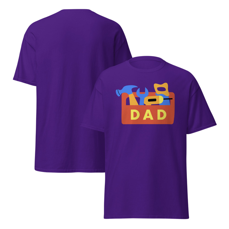 Dad Toolbox Adult Unisex Tee