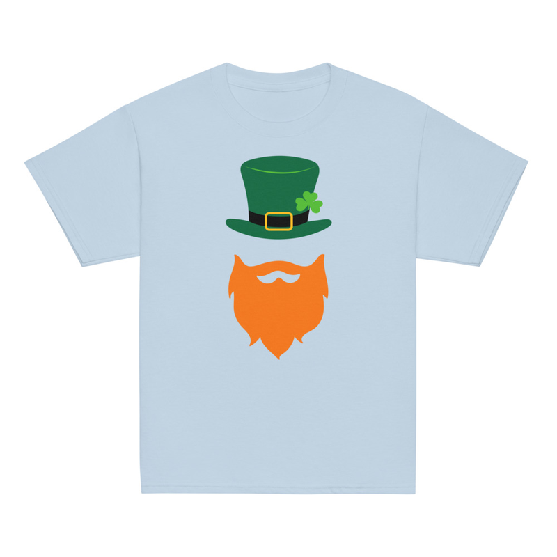 St. Patrick's Beard and Hat Youth Tee