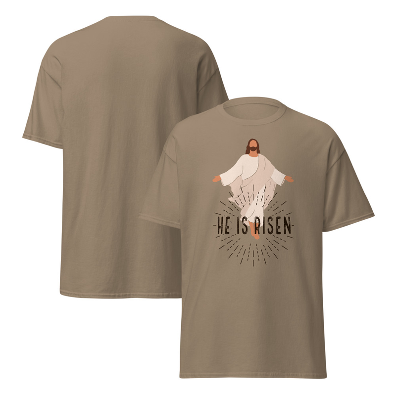 Easter He Is Risen Adult Unisex Tee