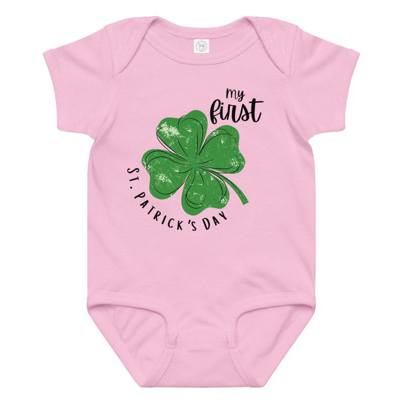 My First St. Patrick's Day Baby Bodysuit