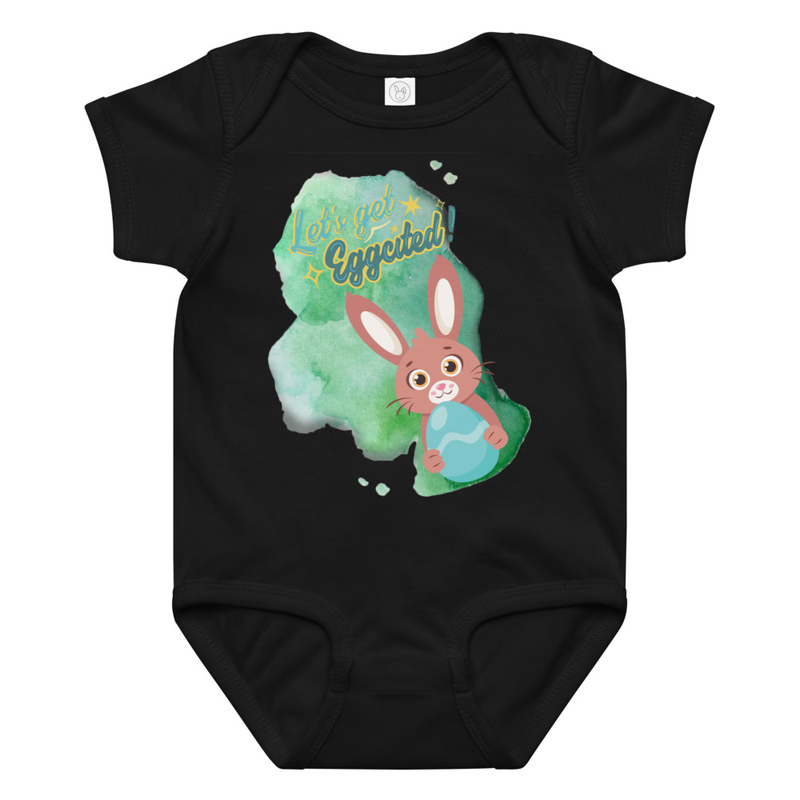 Easter Let's Get Eggcited Baby Bodysuit