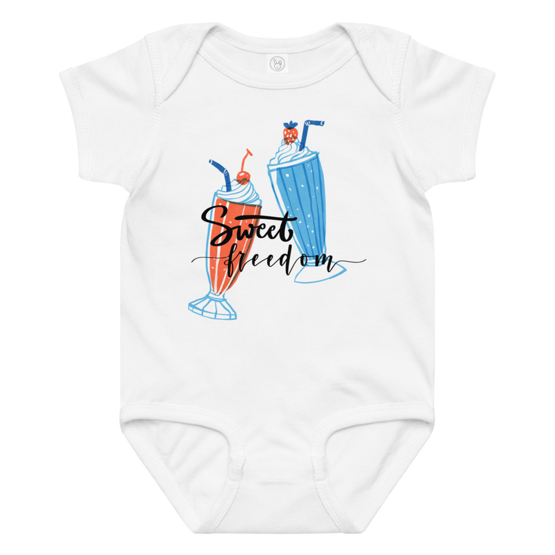Independence Sweet Freedom Baby Bodysuit
