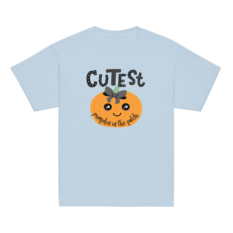 Halloween Cutest Pumpkin in the Patch Youth Tee