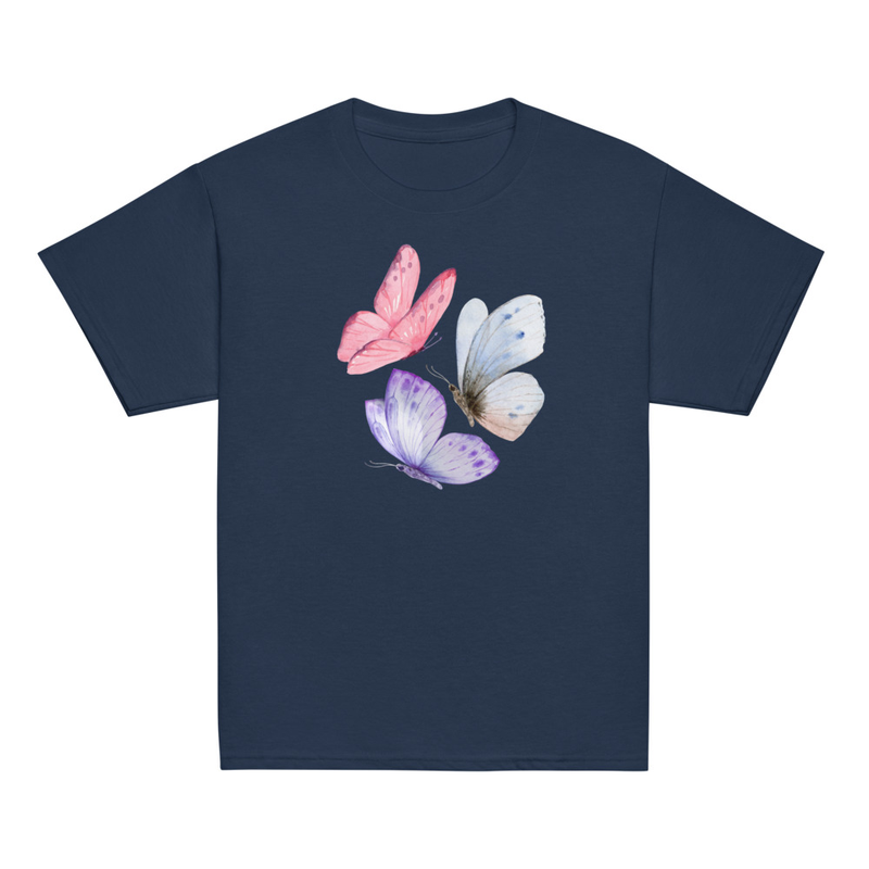 Kid Designs Butterflies by Josie Youth Tee