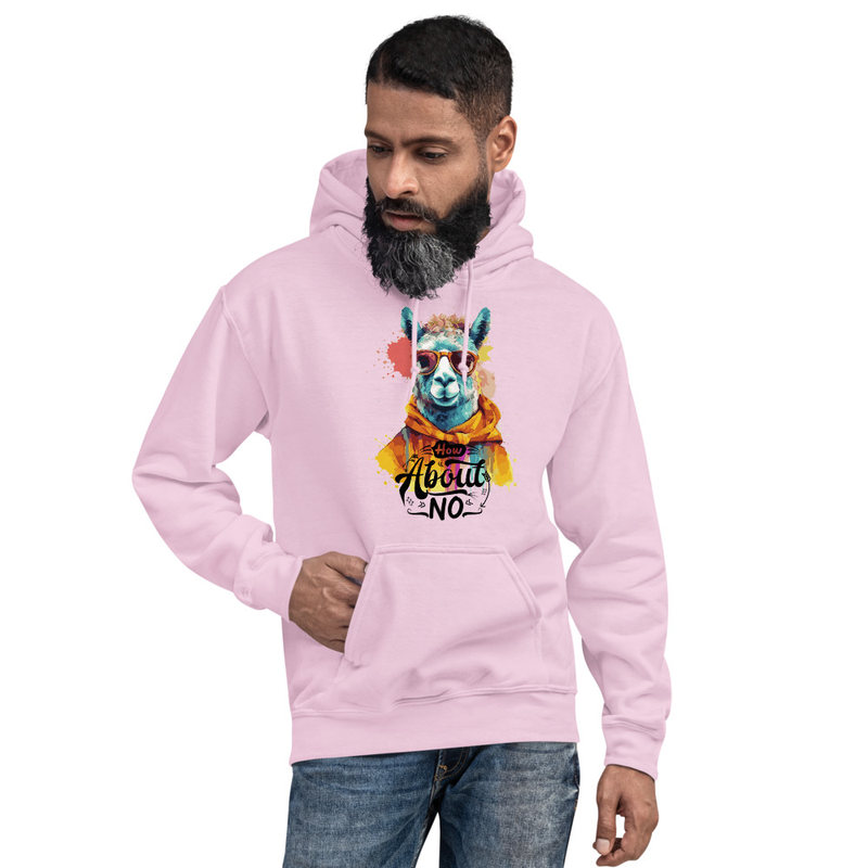 How About No Llama Unisex Hoodie