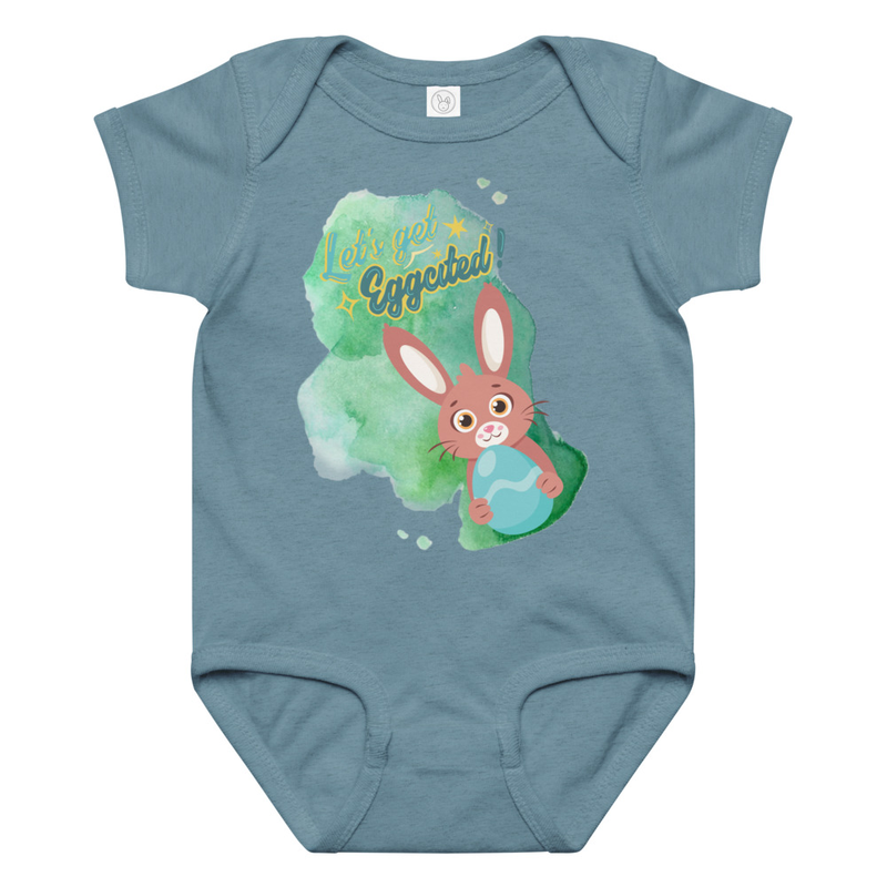 Easter Let's Get Eggcited Baby Bodysuit