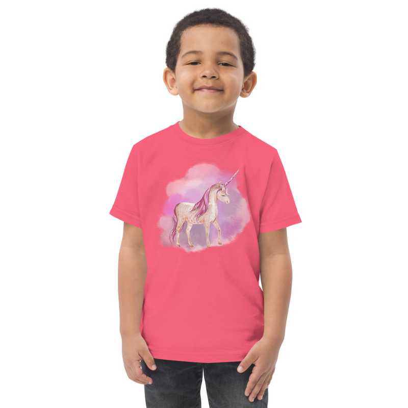 Kid Designs Unicorn by Josie Toddler Tee