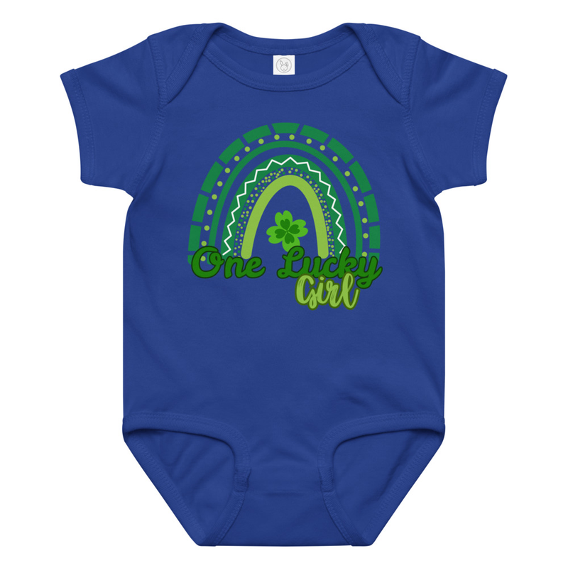 St. Patrick's One Lucky Girl Baby Bodysuit