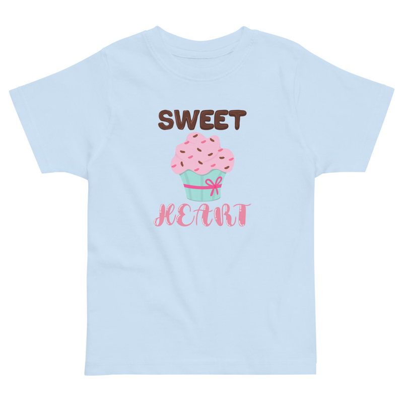 Valentine's Sweet Heart Cupcake Toddler Tee