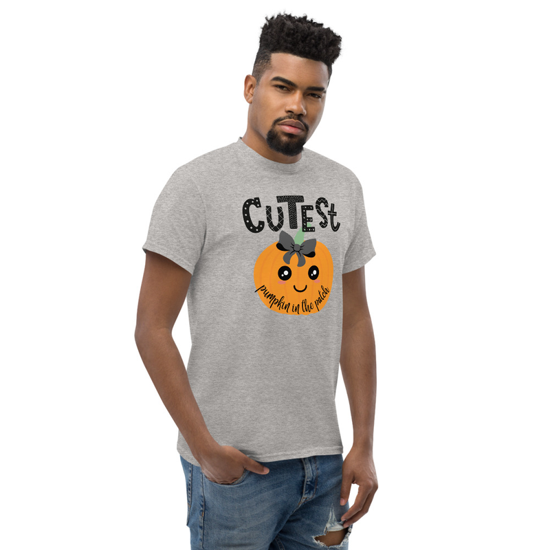 Halloween Cutest Pumpkin in the Patch Adult Unisex Tee