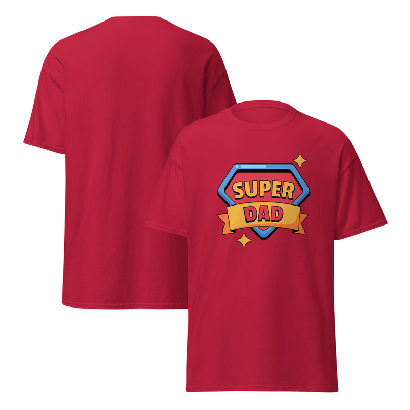 Super Dad Adult Unisex Tee