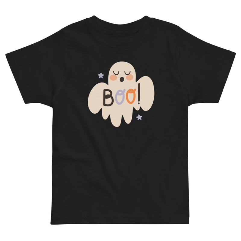 Halloween Boo Ghost Toddler Tee