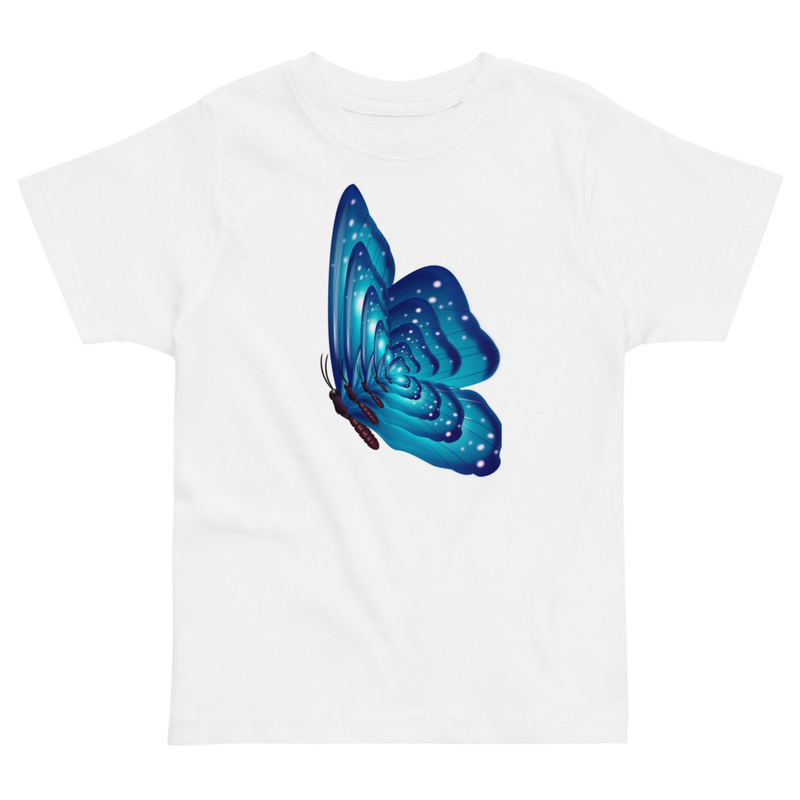 Kid Designs Butterfly by Aiden Toddler Tee
