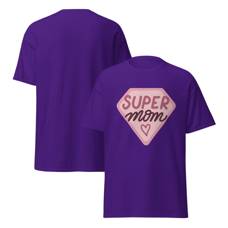 Super Mom Adult Unisex Tee