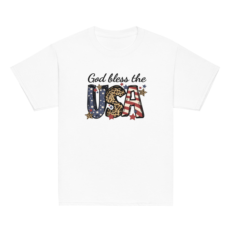 Independence God Bless the USA Youth Tee