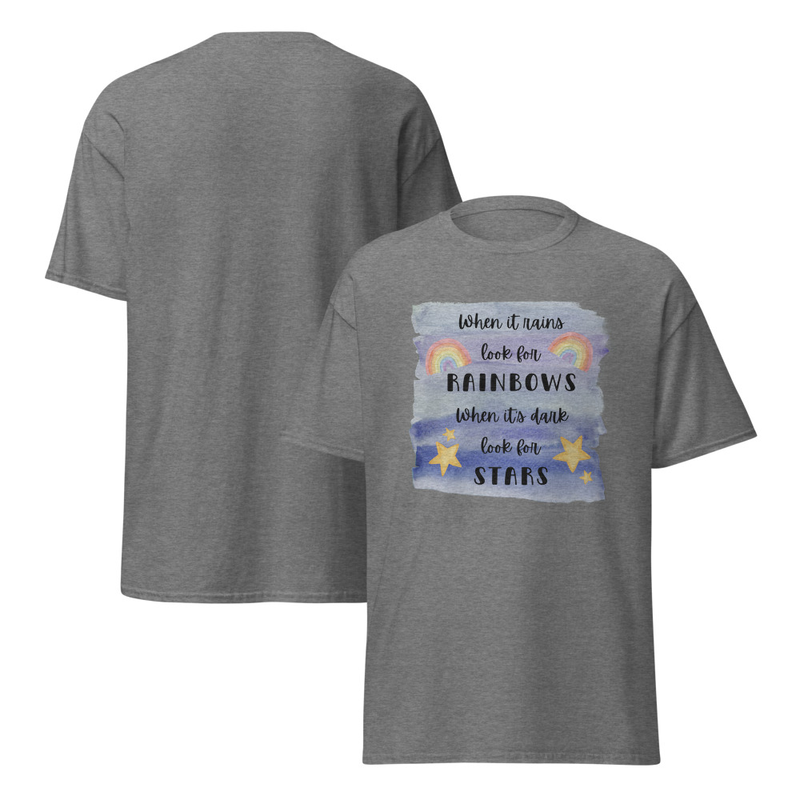 Look for Rainbows Adult Unisex Tee