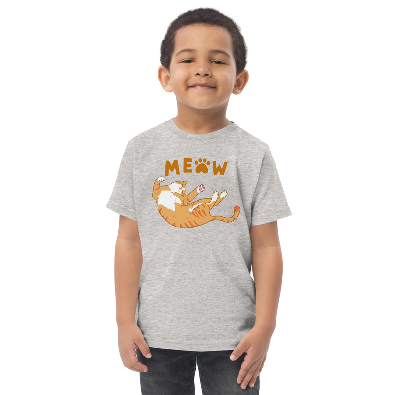 Kid Designs Meow by Aiden Toddler Tee