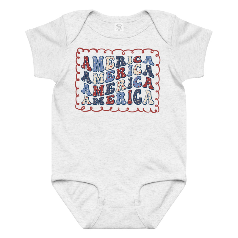 Independence America Baby Bodysuit