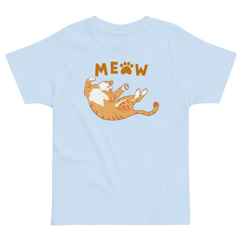 Kid Designs Meow by Aiden Toddler Tee