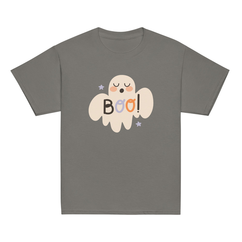 Halloween Boo Ghost Youth Tee