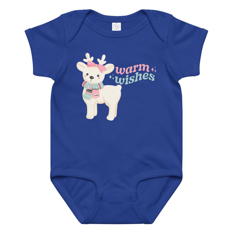 Christmas Warm Wishes Baby Bodysuit