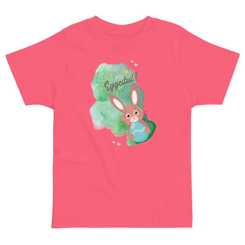 Easter Let's Get Eggcited Toddler Tee