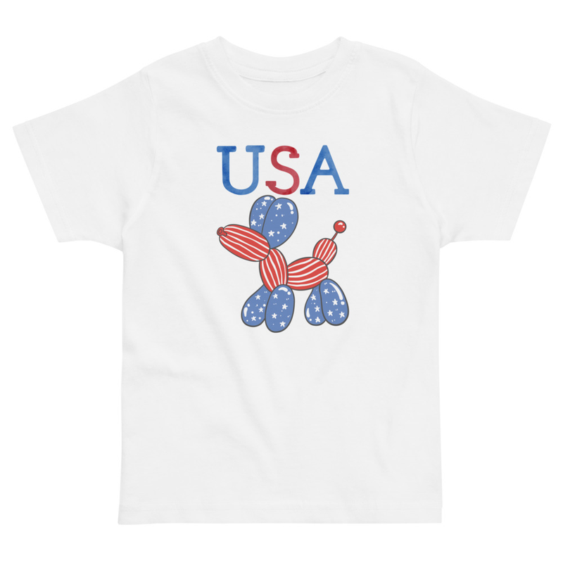 Independence USA Balloon Dog Toddler Tee