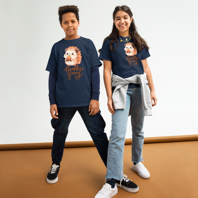 Thanksgiving Hedgehog Youth Tee
