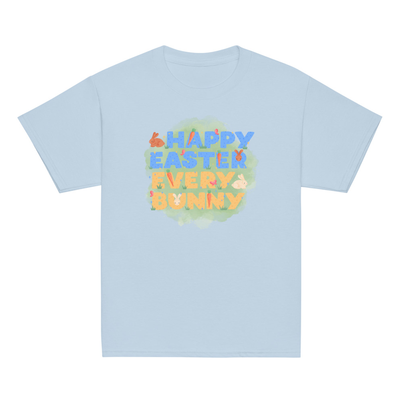 Easter Happy Easter Every Bunny Youth Tee
