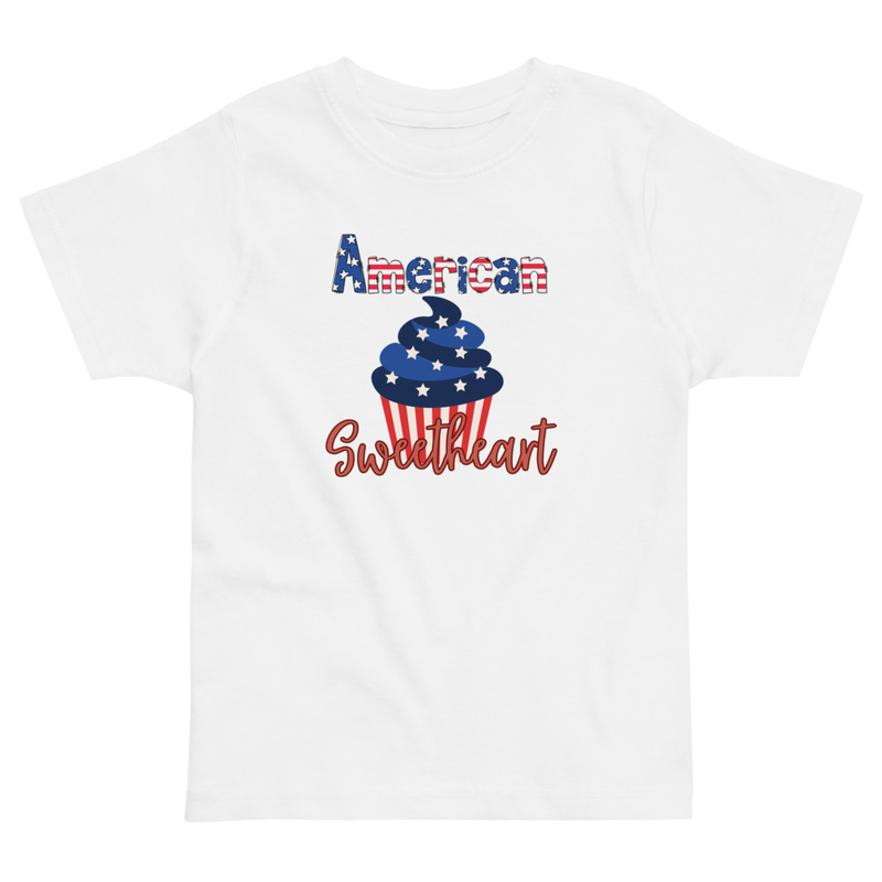 Independence American Sweetheart Toddler Tee
