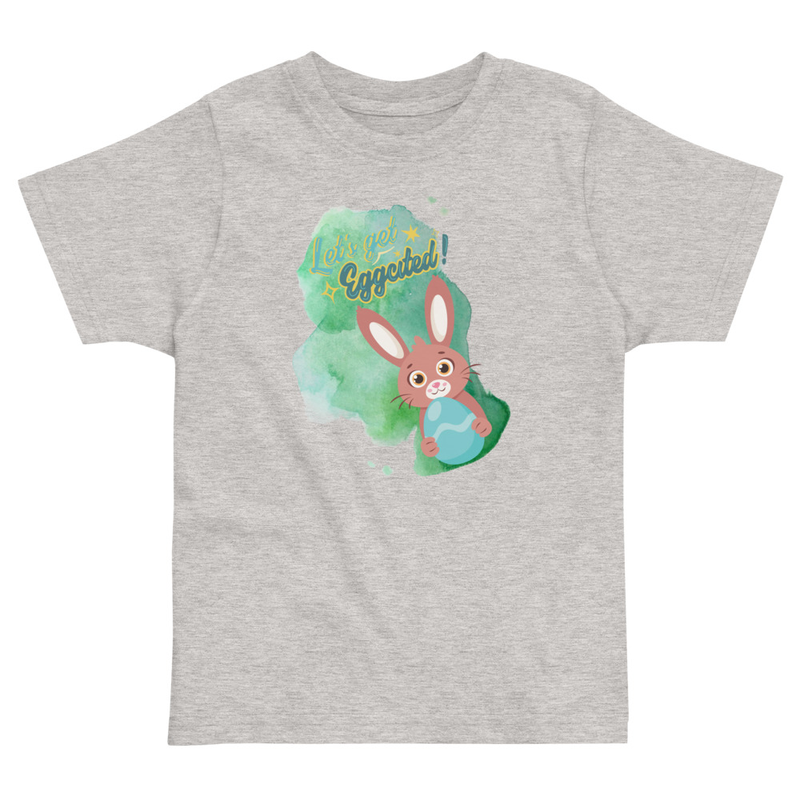 Easter Let's Get Eggcited Toddler Tee