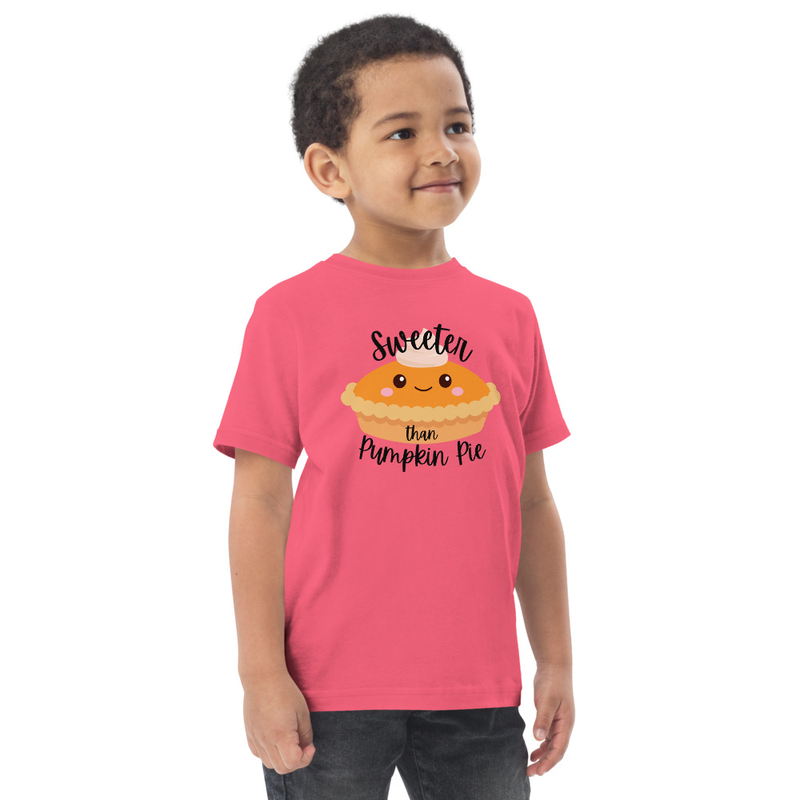 Thanksgiving Sweeter than Pumpkin Pie Toddler Tee