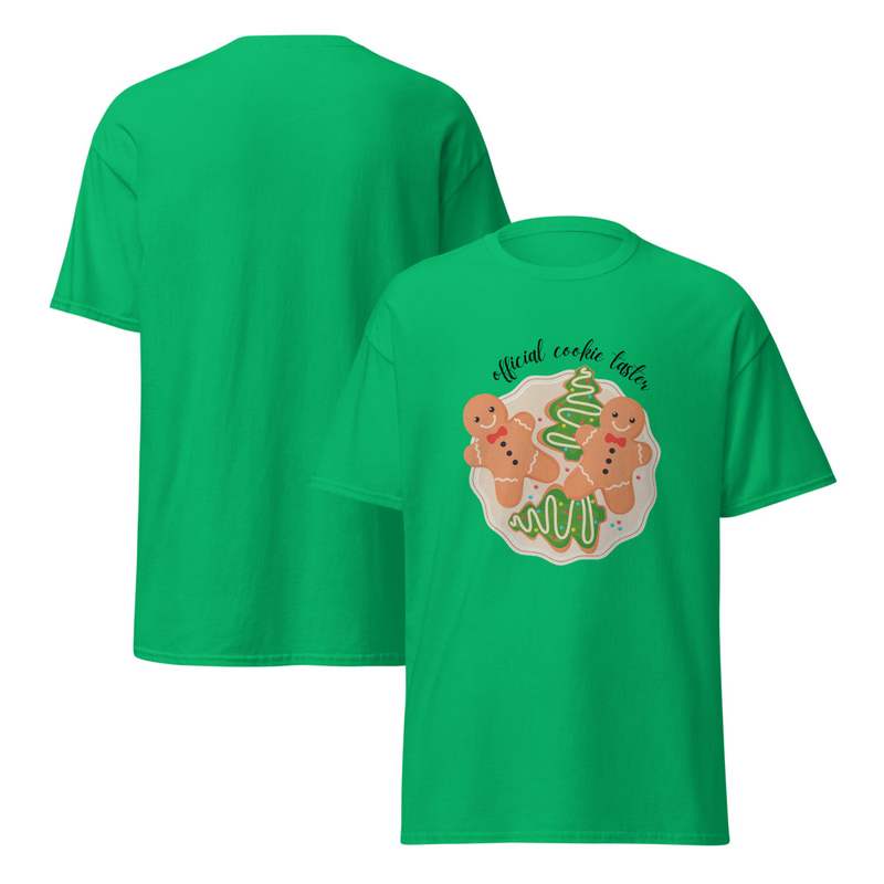 Christmas Official Cookie Taster Adult Unisex Tee