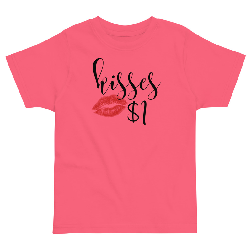 Valentine's Kisses $1 Toddler Tee