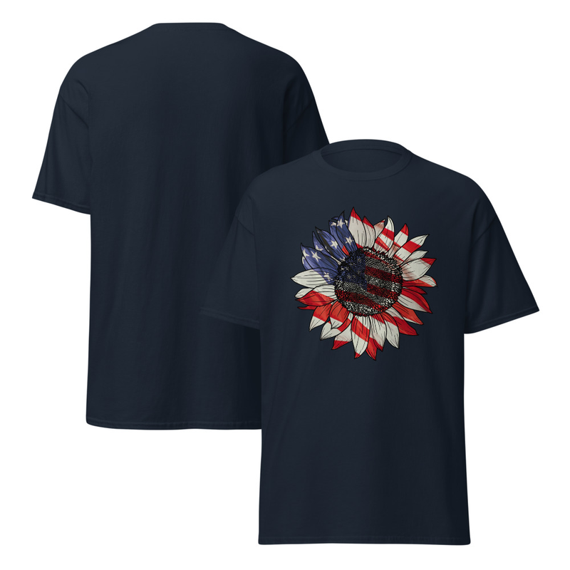 Independence Sunflower Adult Unisex Tee