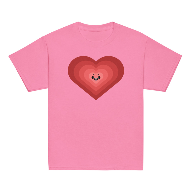 Valentine's Stacked Heart Youth Tee