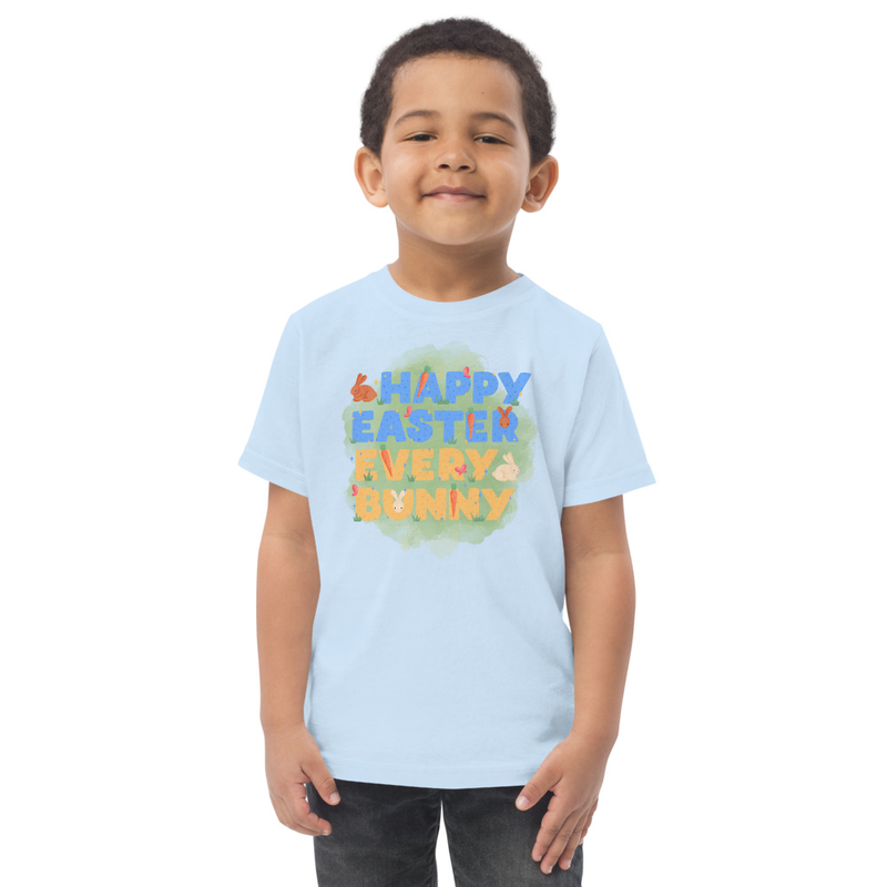 Easter Happy Easter Every Bunny Toddler Tee