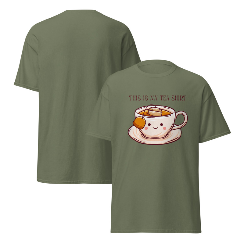 This Is My Tea Shirt Adult Unisex Tee