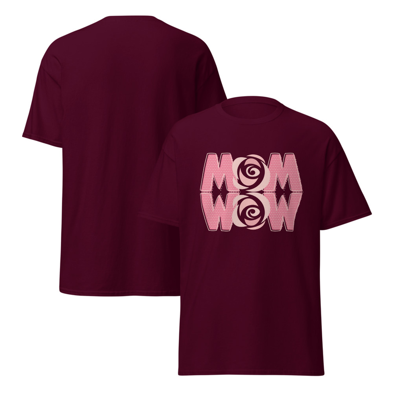 Mom Wow Adult Unisex Tee