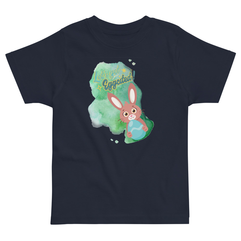 Easter Let's Get Eggcited Toddler Tee