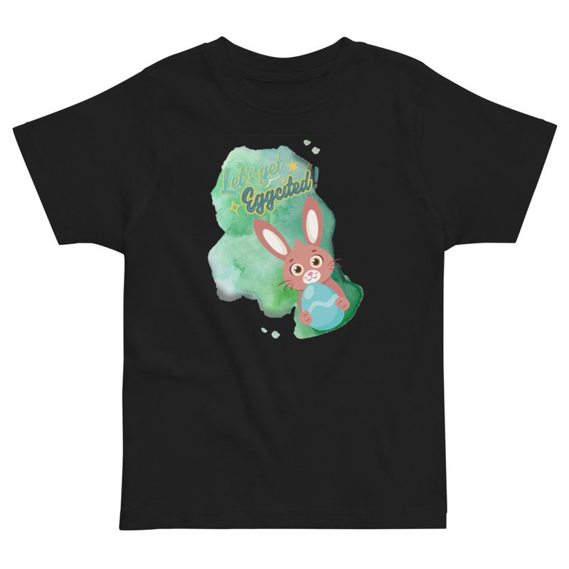 Easter Let's Get Eggcited Toddler Tee