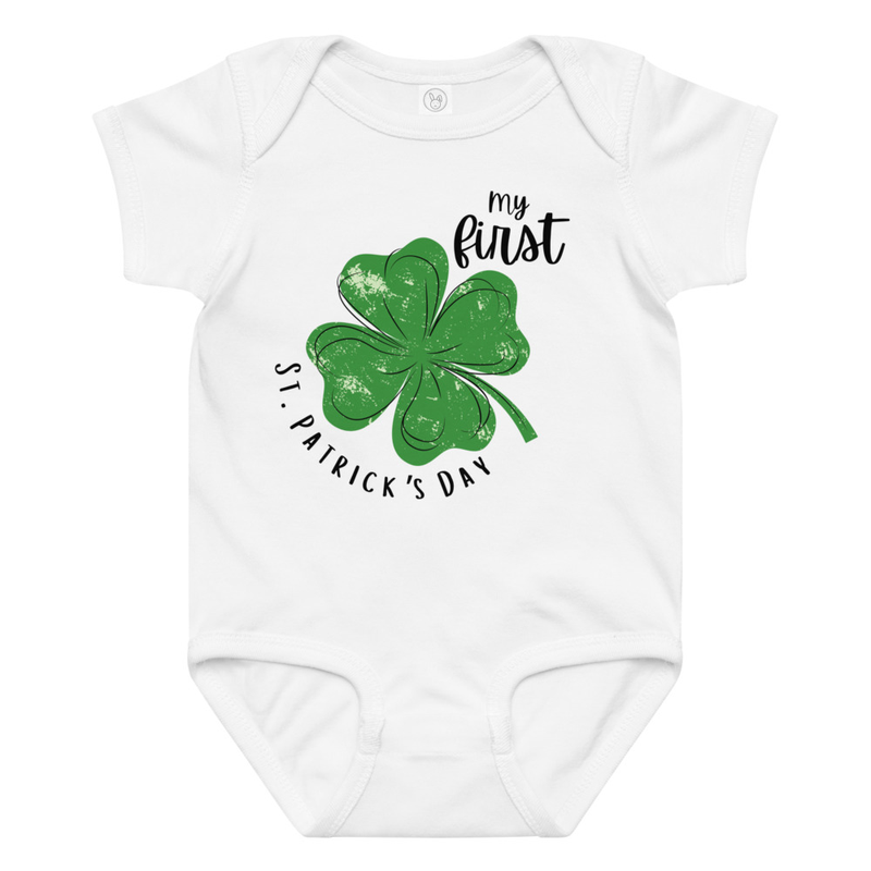 My First St. Patrick's Day Baby Bodysuit