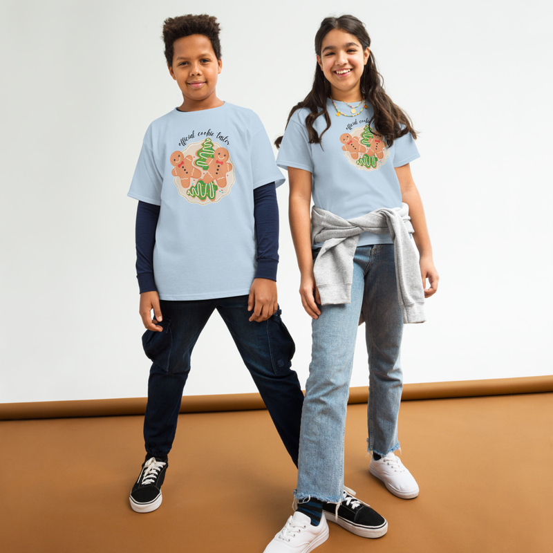 Christmas Official Cookie Taster Youth Tee