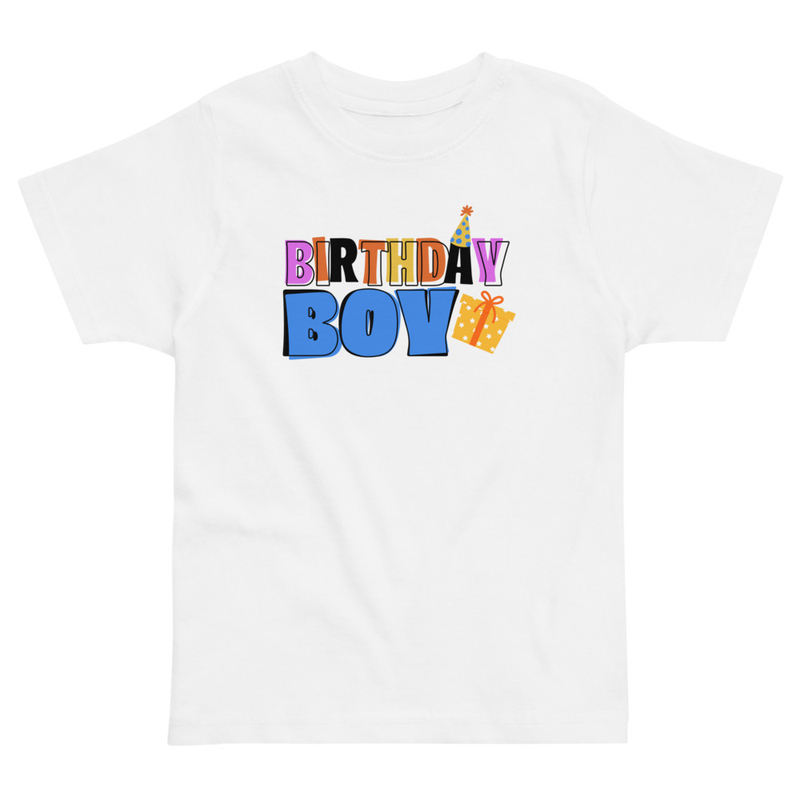 Birthday Boy Presents Toddler Tee