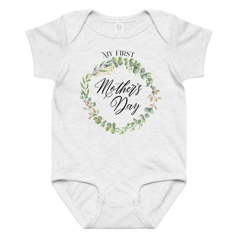 My First Mother's Day Baby Bodysuit