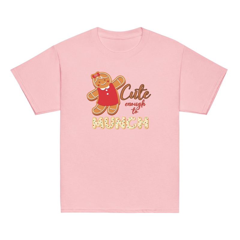 Christmas Cute Enough to Munch Youth Tee