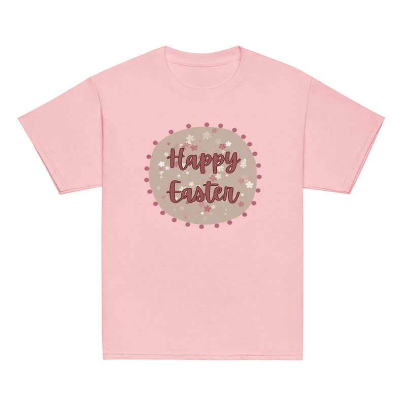 Easter Flower Background Youth Tee